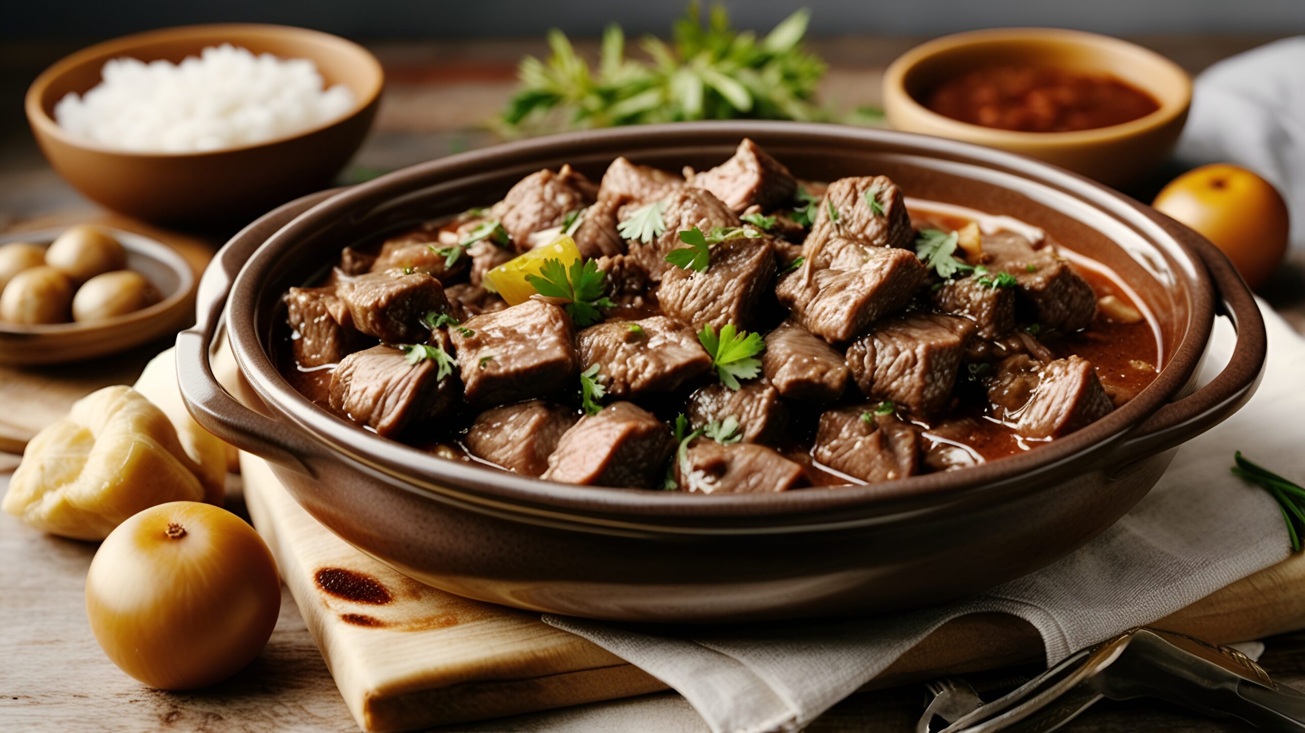 Tender Crockpot Beef Tips