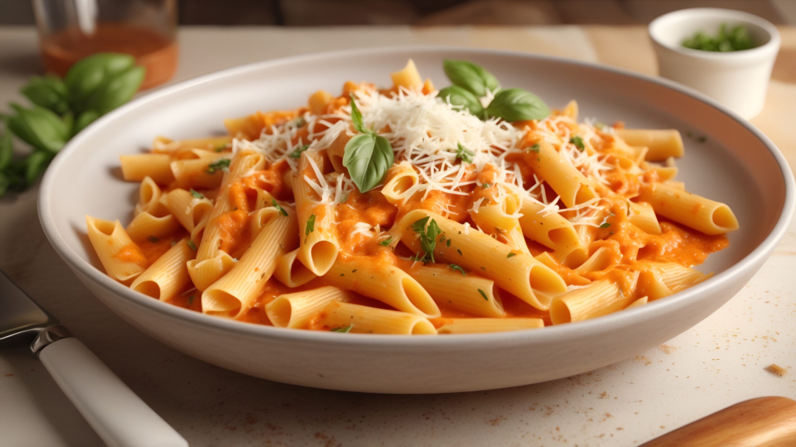 Velvety Penne Alla Vodka