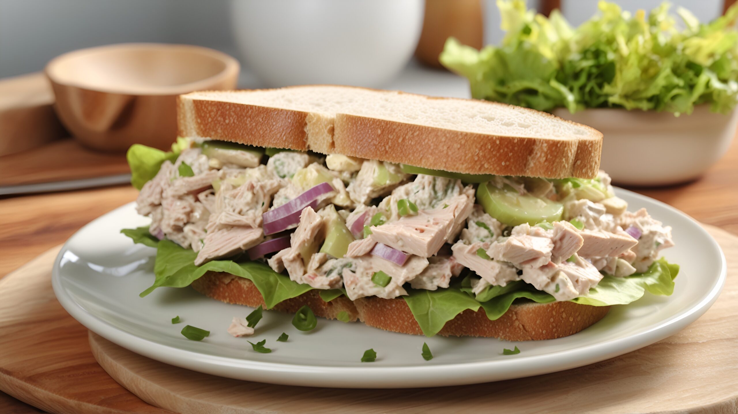Healthy Tuna Salad Sandwich
