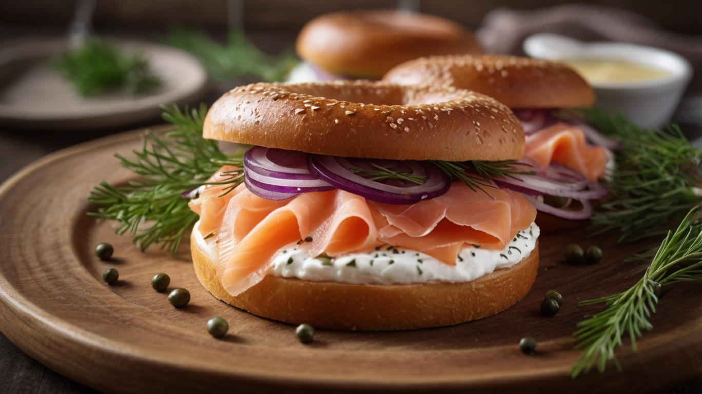 Smoked Salmon Bagel