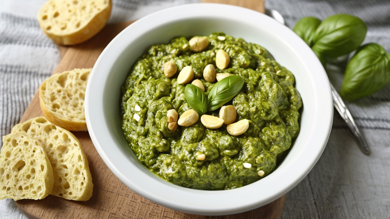 Authentic Basil Pesto