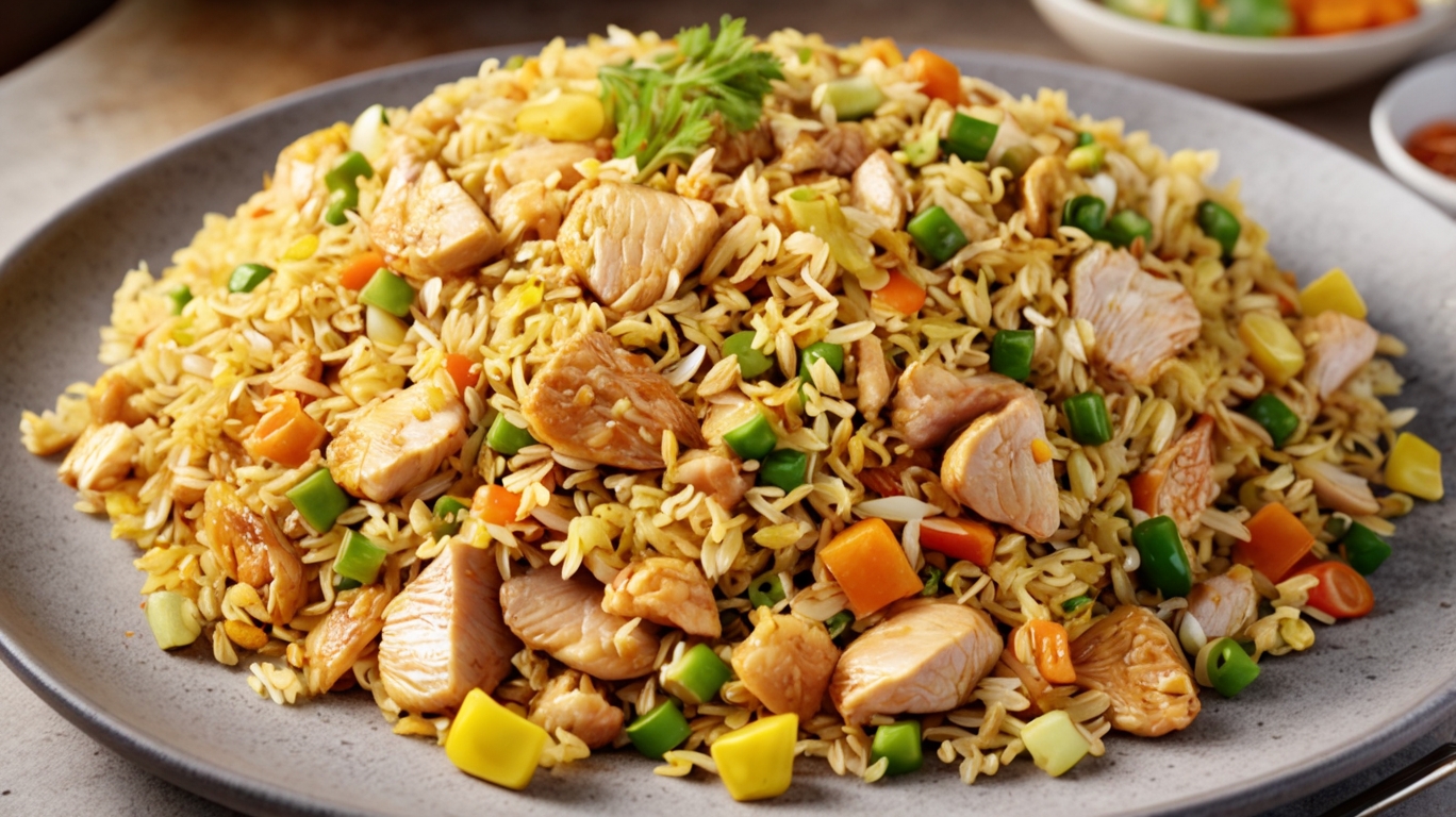 Satisfying Chicken Fried Rice