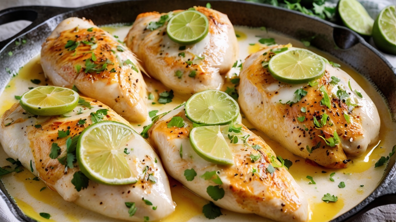 Delicious Coconut Lime Chicken