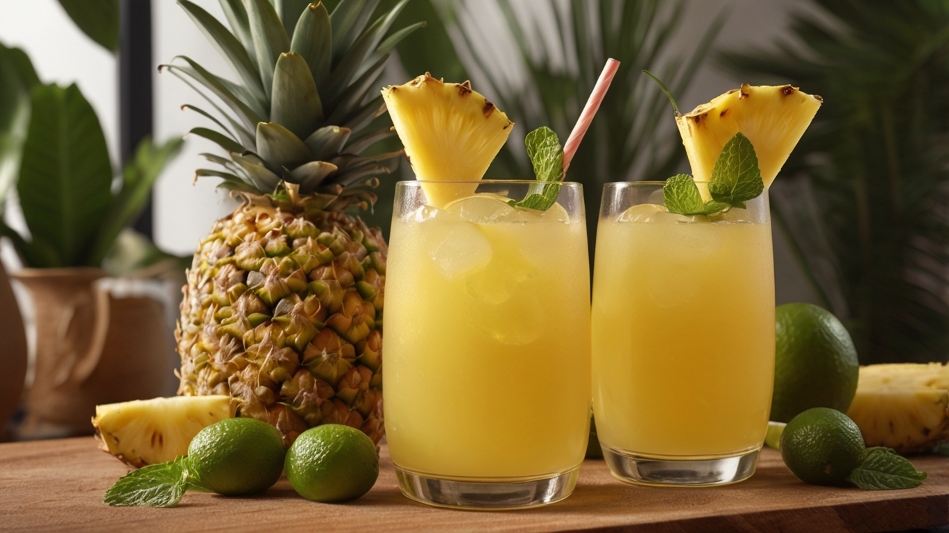 Pineapple Agua Fresca