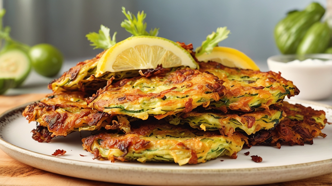 Crisp Zucchini Fritters