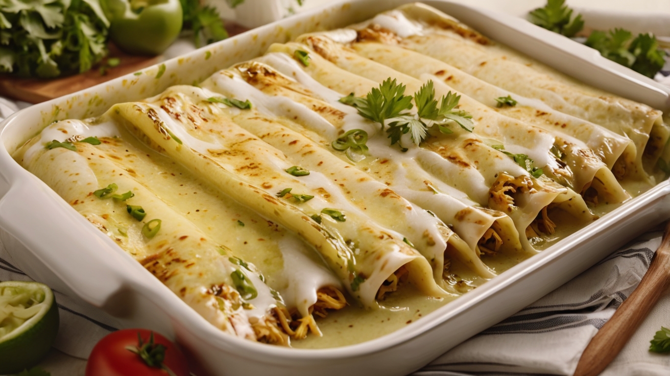 Authentic Enchiladas Suizas