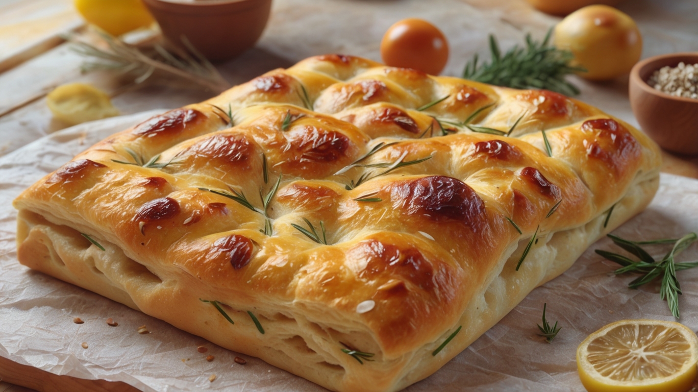 Homemade Focaccia Bread