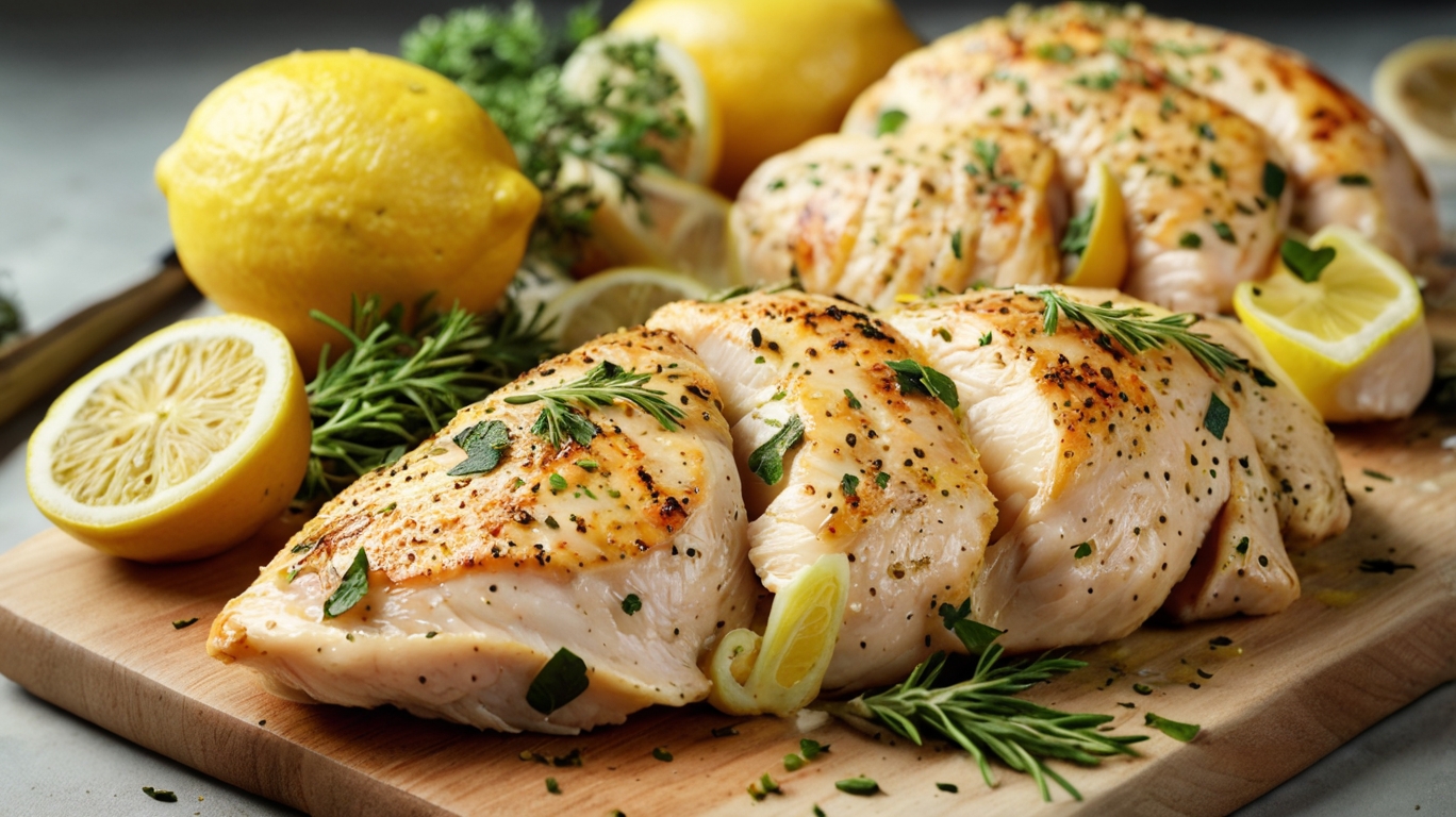 Zesty Lemon Herb Chicken Skillet