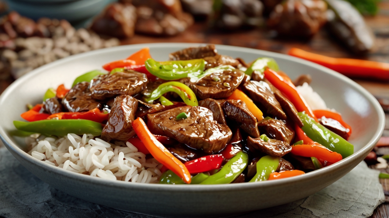 Satisfying Pepper Steak
