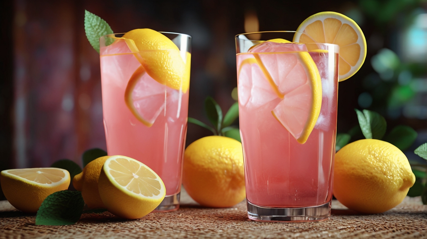 Refreshing Pink Lemonade
