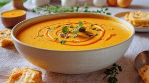 Luscious Roasted Carrot Soup