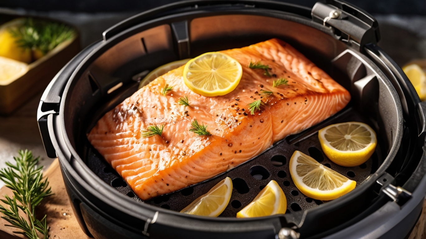 Effortless Air Fryer Salmon