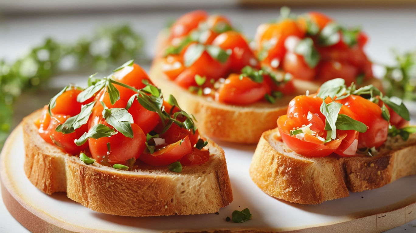 Classic Tomato Bruschetta