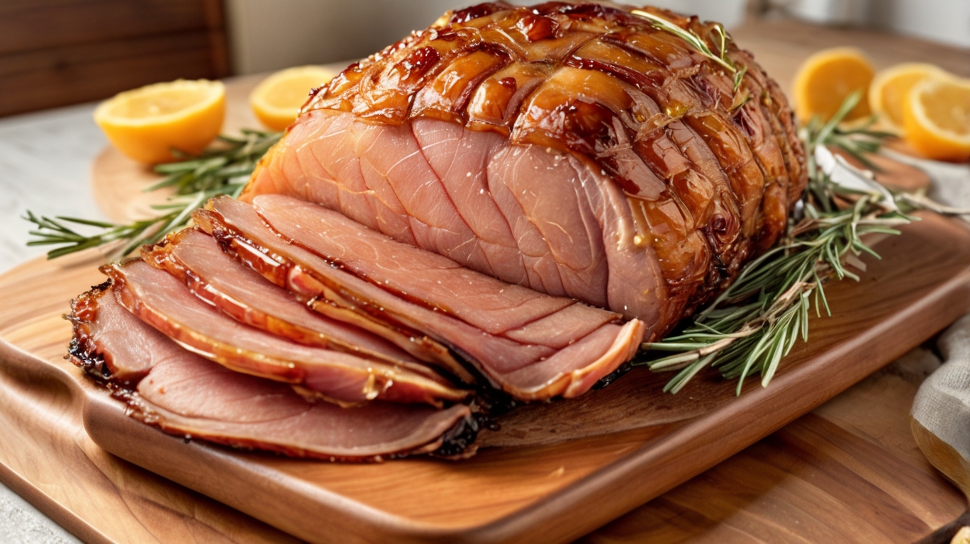 Brown Sugar Glazed Ham