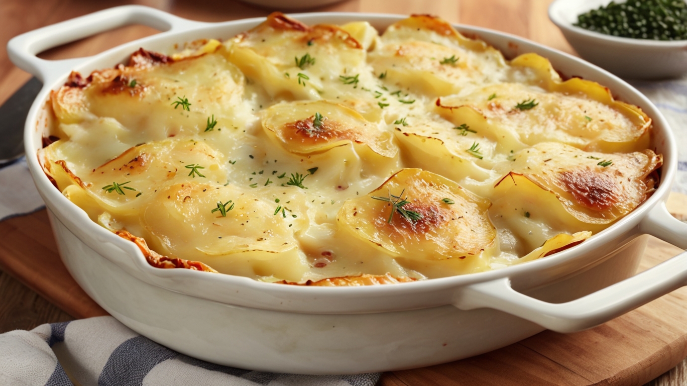 Cheesy Scalloped Potatoes